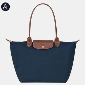 Longchamp tote bag navy
